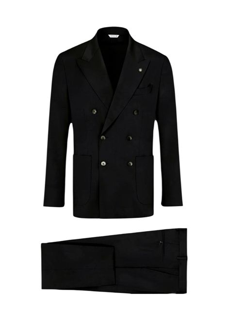 MANUEL RITZ COOL WOOL DOUBLE-BREASTED SUIT MANUEL RITZ | dress | 4032A3738 26000099